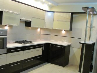 Дизайн Угловых кухонь: 175+ Фото Решений для Кухонного гарнитура