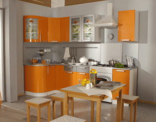 Дизайн Угловых кухонь: 175+ Фото Решений для Кухонного гарнитура