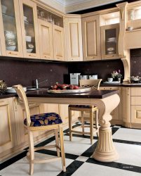 Дизайн Угловых кухонь: 175+ Фото Решений для Кухонного гарнитура