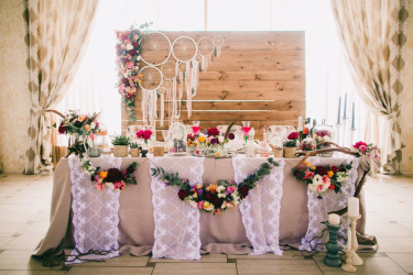 Украшение зала на свадьбу своими руками. Современные идеи дизайна и стильный декор + 175 ФОТО