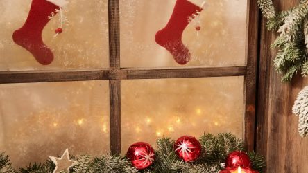 Украшение окон к Новому 2018 году: 170+Фото Идей, которые стоит использовать