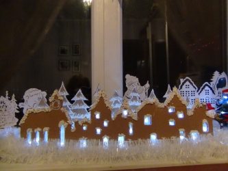 Украшение окон к Новому 2018 году: 170+Фото Идей, которые стоит использовать