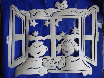 Украшение окон к Новому 2018 году: 170+Фото Идей, которые стоит использовать