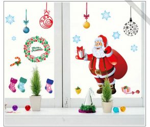 Украшение окон к Новому 2018 году: 170+Фото Идей, которые стоит использовать