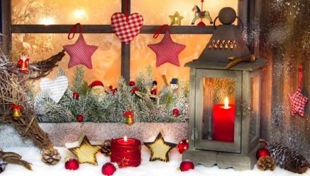 Украшение окон к Новому 2018 году: 170+Фото Идей, которые стоит использовать