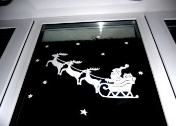 Украшение окон к Новому 2018 году: 170+Фото Идей, которые стоит использовать