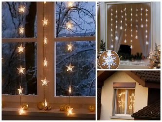 Украшение окон к Новому 2018 году: 170+Фото Идей, которые стоит использовать