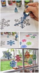 Украшение окон к Новому 2018 году: 170+Фото Идей, которые стоит использовать