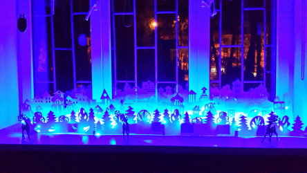 Украшение окон к Новому 2018 году: 170+Фото Идей, которые стоит использовать