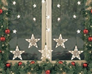 Украшение окон к Новому 2018 году: 170+Фото Идей, которые стоит использовать