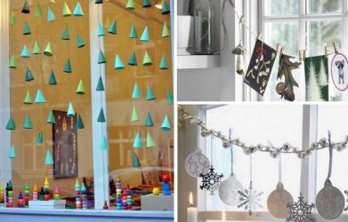 Украшение окон к Новому 2018 году: 170+Фото Идей, которые стоит использовать