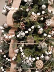 Как стильно и красиво украсить Ёлку на Новый 2018 год? Какими игрушками необходимо обзавестись? (175+ Фото)