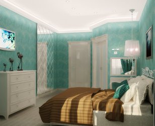 Узкая спальня: Варианты дизайнерского решения. Все тонкости оптимального размещения (115+ Фото)