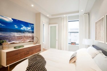 Узкая спальня: Варианты дизайнерского решения. Все тонкости оптимального размещения (115+ Фото)