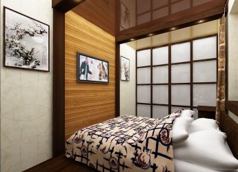 Узкая спальня: Варианты дизайнерского решения. Все тонкости оптимального размещения (115+ Фото)