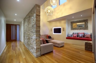 Внутренняя отделка под декоративный камень и кирпич (панели, плитка). Секреты «сильного» интерьера + 215 ФОТО