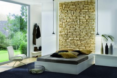 Внутренняя отделка под декоративный камень и кирпич (панели, плитка). Секреты «сильного» интерьера + 215 ФОТО