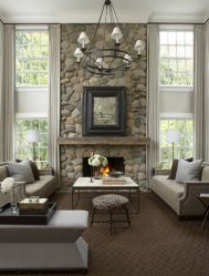 Внутренняя отделка под декоративный камень и кирпич (панели, плитка). Секреты «сильного» интерьера + 215 ФОТО