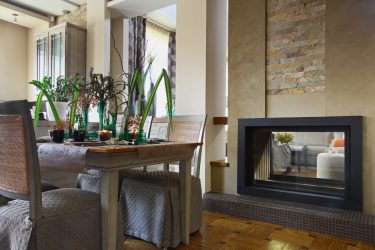 Внутренняя отделка под декоративный камень и кирпич (панели, плитка). Секреты «сильного» интерьера + 215 ФОТО