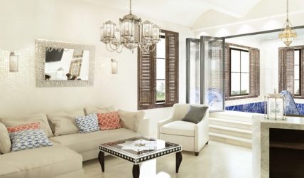 Оформление в восточном стиле: Изящество и восторг в интерьере. 215+ (Фото) утонченного дизайна (в кухне, гостиной, спальне)