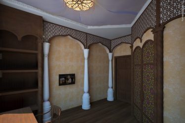 Оформление в восточном стиле: Изящество и восторг в интерьере. 215+ (Фото) утонченного дизайна (в кухне, гостиной, спальне)