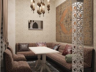 Оформление в восточном стиле: Изящество и восторг в интерьере. 215+ (Фото) утонченного дизайна (в кухне, гостиной, спальне)
