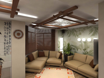 Оформление в восточном стиле: Изящество и восторг в интерьере. 215+ (Фото) утонченного дизайна (в кухне, гостиной, спальне)