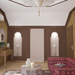 Оформление в восточном стиле: Изящество и восторг в интерьере. 215+ (Фото) утонченного дизайна (в кухне, гостиной, спальне)