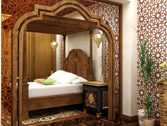 Оформление в восточном стиле: Изящество и восторг в интерьере. 215+ (Фото) утонченного дизайна (в кухне, гостиной, спальне)