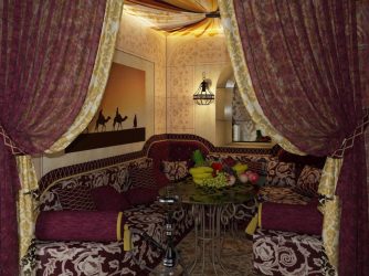 Оформление в восточном стиле: Изящество и восторг в интерьере. 215+ (Фото) утонченного дизайна (в кухне, гостиной, спальне)