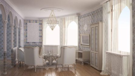 Оформление в восточном стиле: Изящество и восторг в интерьере. 215+ (Фото) утонченного дизайна (в кухне, гостиной, спальне)