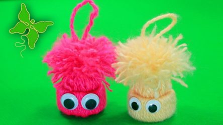 Игрушки из ниток или как порадовать ребенка из ничего: 155+(Фото) уникальных и красивых поделок созданных своими руками с мастер-классами (мягких, на елку, из шариков)