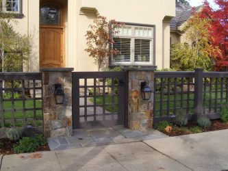 Заборы для частных домов и приусадебных территорий (+390 Фото Идей). Красивые ограждения и критерии выбора