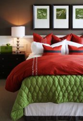 Интерьер спальни зеленого цвета: Как сделать его лучшим местом для отдыха? 175+ (Фото) вариантов Дизайна (шторы, обои, стены)