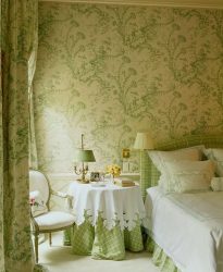 Интерьер спальни зеленого цвета: Как сделать его лучшим местом для отдыха? 175+ (Фото) вариантов Дизайна (шторы, обои, стены)