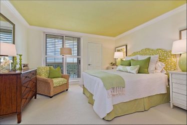 Интерьер спальни зеленого цвета: Как сделать его лучшим местом для отдыха? 175+ (Фото) вариантов Дизайна (шторы, обои, стены)