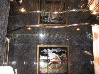 Зеркальный потолок: Особенности интерьерного решения (в ванной, гостиной, прихожей). Блестящая отделка для эффектного дизайна