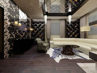 Зеркальный потолок: Особенности интерьерного решения (в ванной, гостиной, прихожей). Блестящая отделка для эффектного дизайна