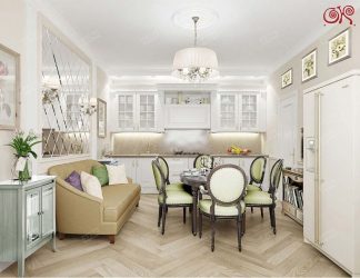 Зеркало на кухне — Увеличиваем пространство. Где разместить? Как подобрать? Как оформить? Выбираем оптимальные варианты (на стене, над полкой, над столом, на фартуке)