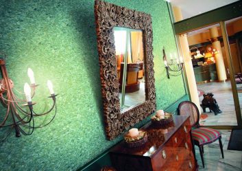 Жидкие обои для стен (+150 Фото). Как наносить, преимущества и недостатки материала