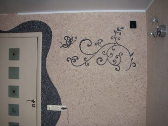 Жидкие обои для стен (+150 Фото). Как наносить, преимущества и недостатки материала