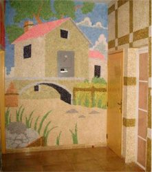 Жидкие обои для стен (+150 Фото). Как наносить, преимущества и недостатки материала