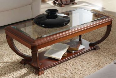 Журнальный столик: На что обратить внимание при выборе? 225+ (Фото) Вариантов из дерева, стекла, на колесах