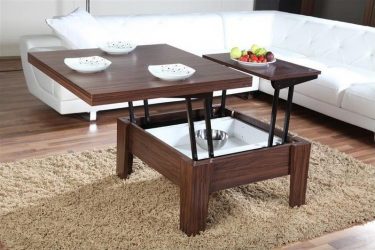 Журнальный столик: На что обратить внимание при выборе? 225+ (Фото) Вариантов из дерева, стекла, на колесах