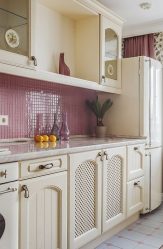 Плитка для кухни на пол: серая, черная, керамическая + 150 ФОТО секретов красивого дизайна